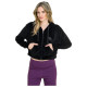 Target Γυναικεία ζακέτα Hooded Velour Crop Jacket